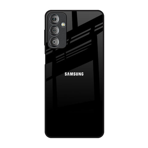 Jet Black Samsung Galaxy F23 5G Glass Back Cover Online