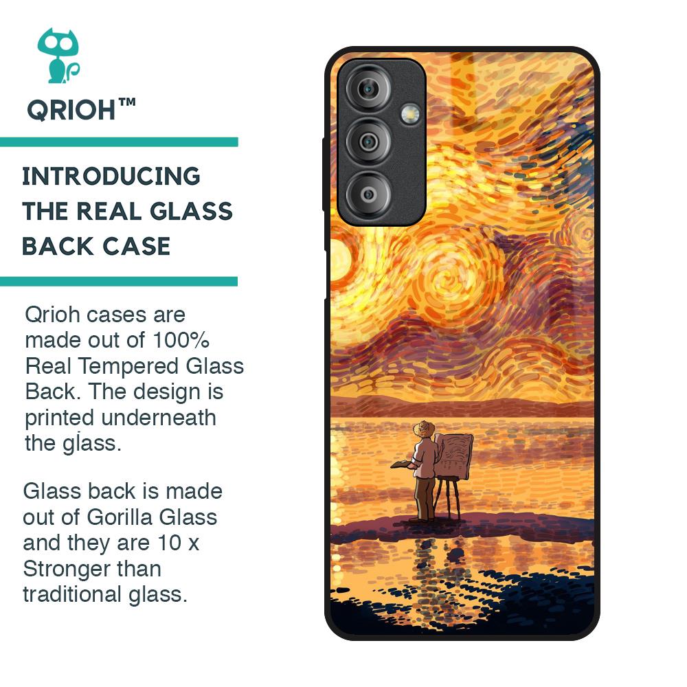 Sunset Vincent Glass Case for Samsung Galaxy F23 5G