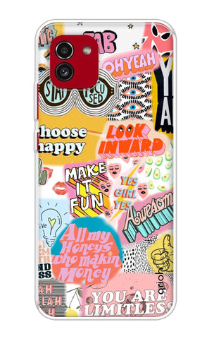 Make It Fun Samsung Galaxy A03 Back Cover