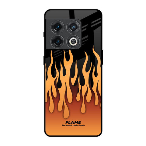 Fire Flame OnePlus 10 Pro Glass Back Cover Online
