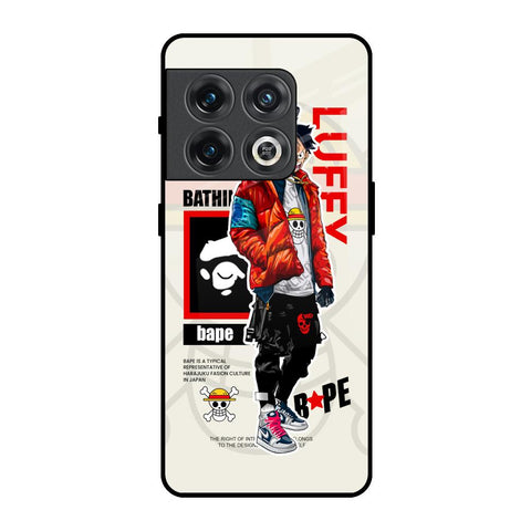 Bape Luffy OnePlus 10 Pro Glass Back Cover Online