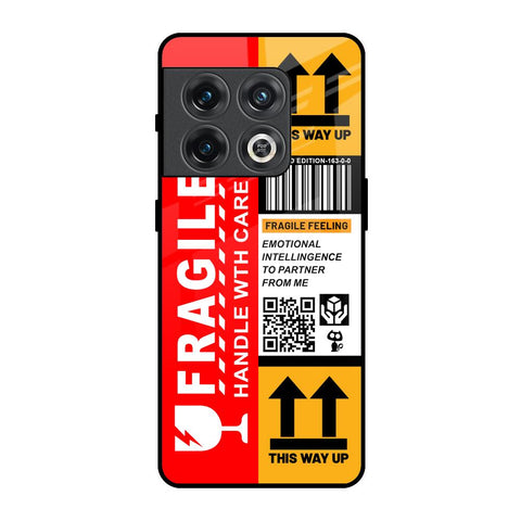 Handle With Care OnePlus 10 Pro Glass Back Cover Online