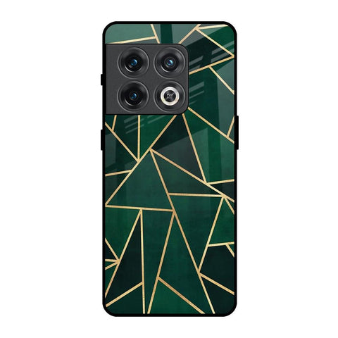 Abstract Green OnePlus 10 Pro Glass Back Cover Online