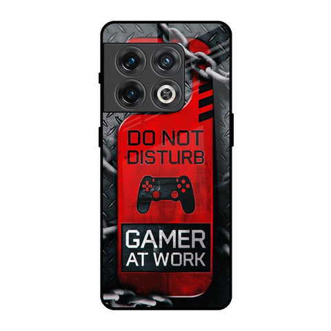 Do No Disturb OnePlus 10 Pro Glass Back Cover Online