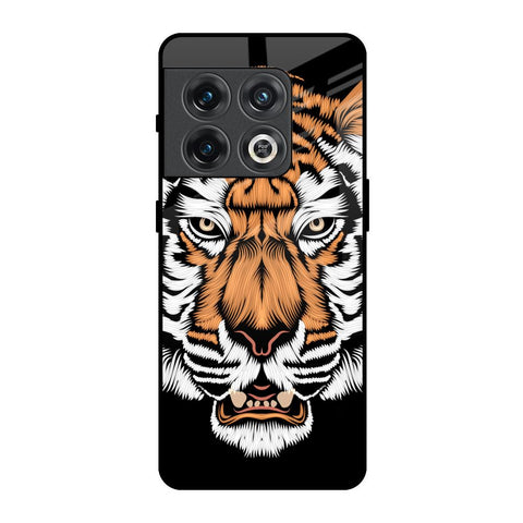 Angry Tiger OnePlus 10 Pro Glass Back Cover Online