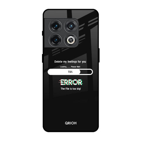 Error OnePlus 10 Pro Glass Back Cover Online