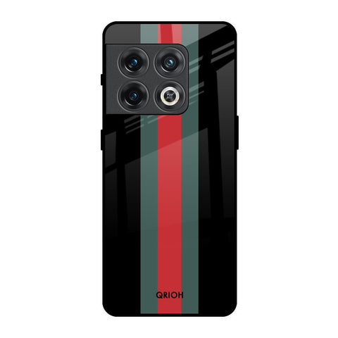 Vertical Stripes OnePlus 10 Pro Glass Back Cover Online