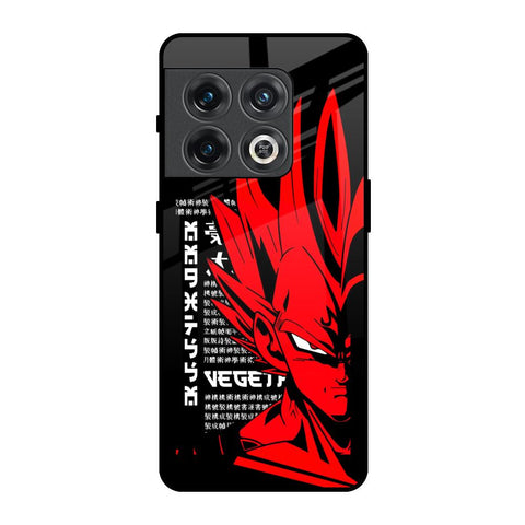 Red Vegeta OnePlus 10 Pro Glass Back Cover Online