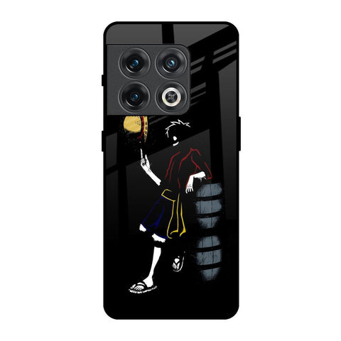 Luffy Line Art OnePlus 10 Pro Glass Back Cover Online