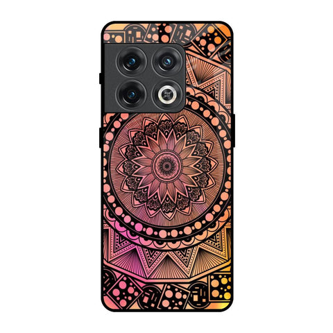 Floral Mandala OnePlus 10 Pro Glass Back Cover Online