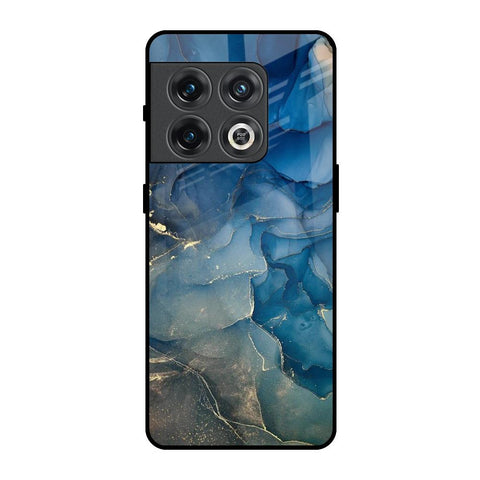 Blue Cool Marble OnePlus 10 Pro Glass Back Cover Online