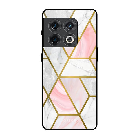 Geometrical Marble OnePlus 10 Pro Glass Back Cover Online
