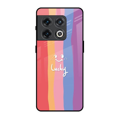 Lucky Abstract OnePlus 10 Pro Glass Back Cover Online