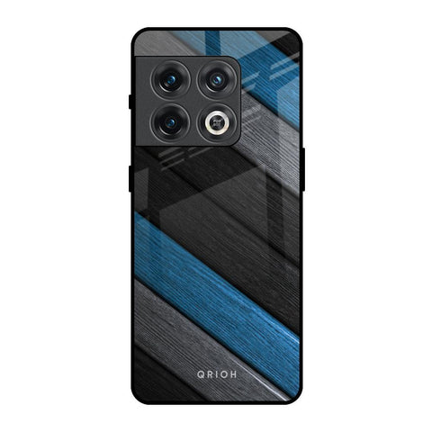 Multicolor Wooden Effect OnePlus 10 Pro Glass Back Cover Online