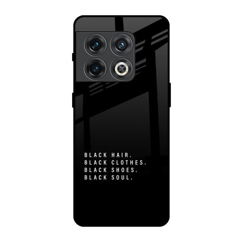 Black Soul OnePlus 10 Pro Glass Back Cover Online