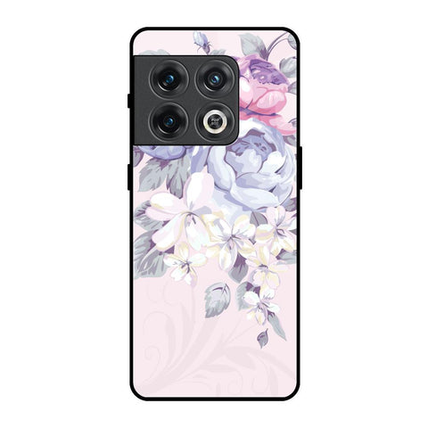 Elegant Floral OnePlus 10 Pro Glass Back Cover Online