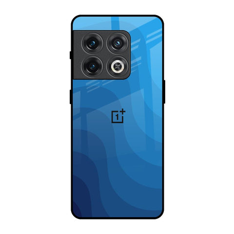 Blue Wave Abstract OnePlus 10 Pro Glass Back Cover Online