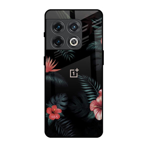 Tropical Art Flower OnePlus 10 Pro Glass Back Cover Online