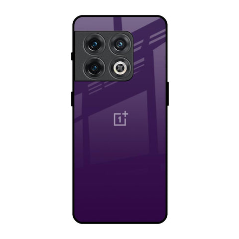 Dark Purple OnePlus 10 Pro Glass Back Cover Online