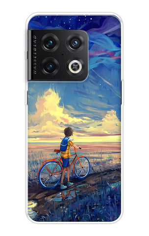 Riding Bicycle to Dreamland OnePlus 10 Pro Back Cover
