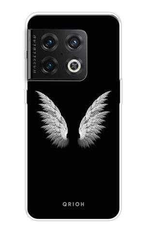 White Angel Wings OnePlus 10 Pro Back Cover