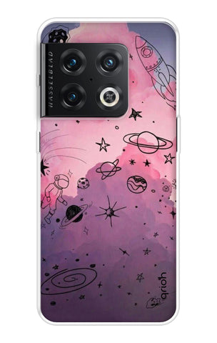 Space Doodles Art OnePlus 10 Pro Back Cover