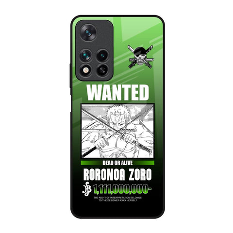 Zoro Wanted Redmi Note 11 Pro 5G Glass Back Cover Online
