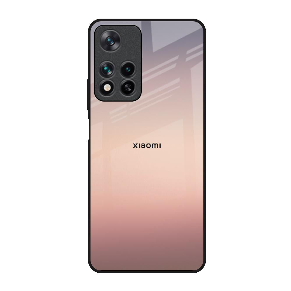 Golden Mauve Redmi Note 11 Pro 5G Glass Back Cover Online