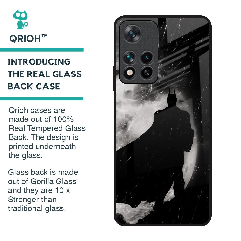Dark Warrior Hero Glass Case for Redmi Note 11 Pro 5G