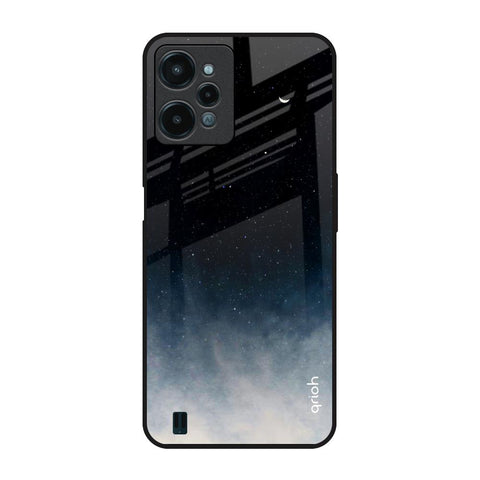 Black Aura Realme C31 Glass Back Cover Online