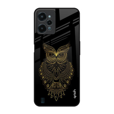 Golden Owl Realme C31 Glass Back Cover Online