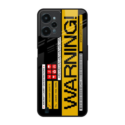Aircraft Warning Realme C31 Glass Back Cover Online