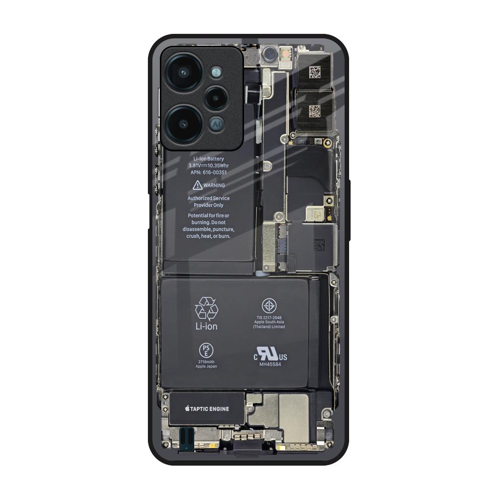 Skeleton Inside Realme C31 Glass Back Cover Online