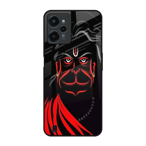Lord Hanuman Realme C31 Glass Back Cover Online