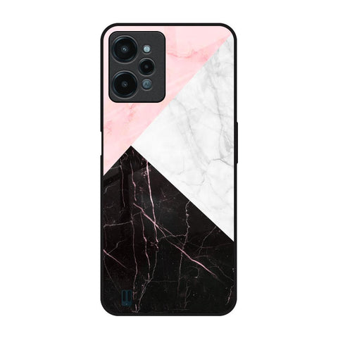 Marble Collage Art Realme C31 Glass Back Cover Online