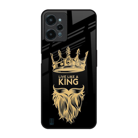 King Life Realme C31 Glass Back Cover Online