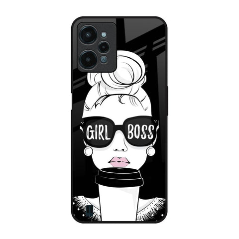 Girl Boss Realme C31 Glass Back Cover Online