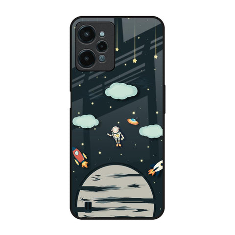 Astronaut Dream Realme C31 Glass Back Cover Online