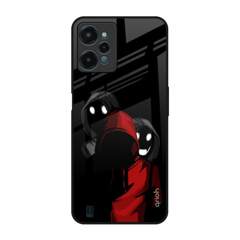 Shadow Character Realme C31 Glass Back Cover Online