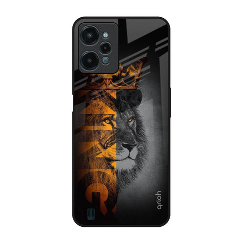 King Of Forest Realme C31 Glass Back Cover Online