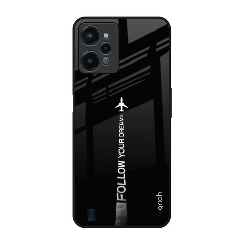 Follow Your Dreams Realme C31 Glass Back Cover Online