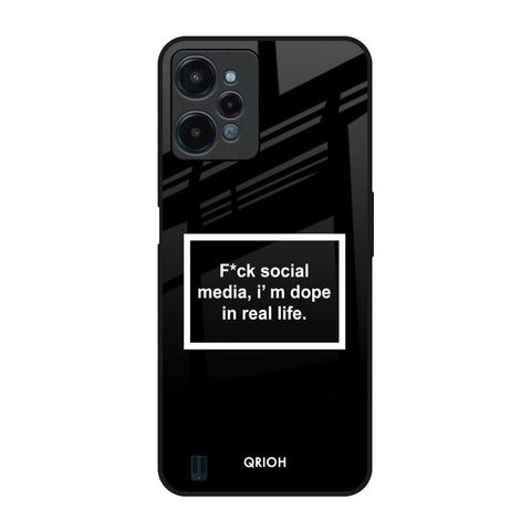 Dope In Life Realme C31 Glass Back Cover Online