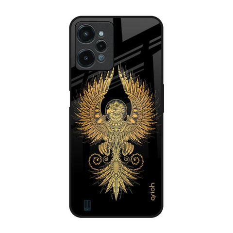 Mythical Phoenix Art Realme C31 Glass Back Cover Online