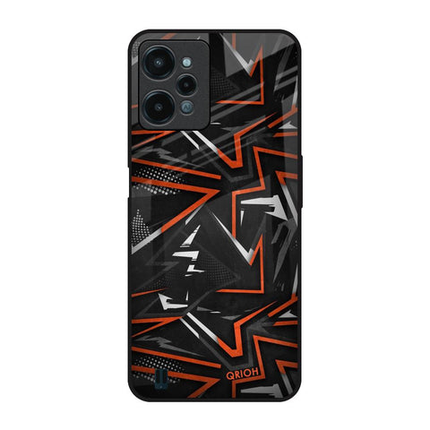 Vector Art Realme C31 Glass Back Cover Online