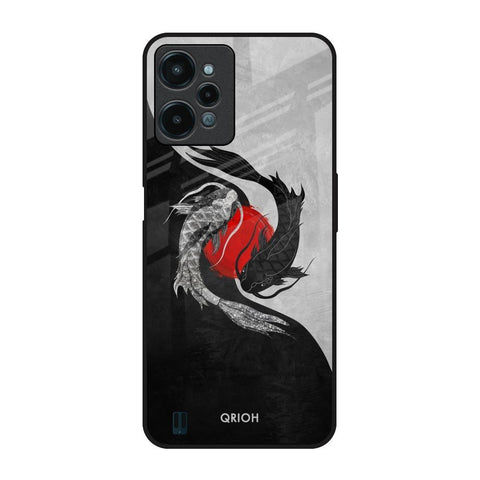 Japanese Art Realme C31 Glass Back Cover Online