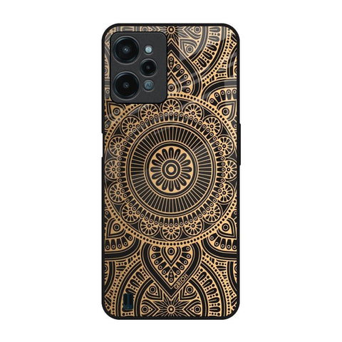 Luxury Mandala Realme C31 Glass Back Cover Online