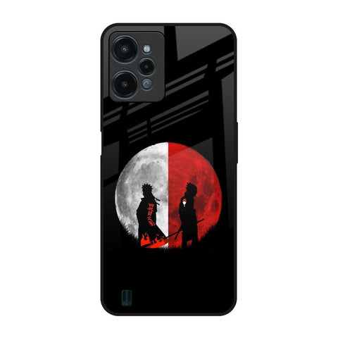 Anime Red Moon Realme C31 Glass Back Cover Online