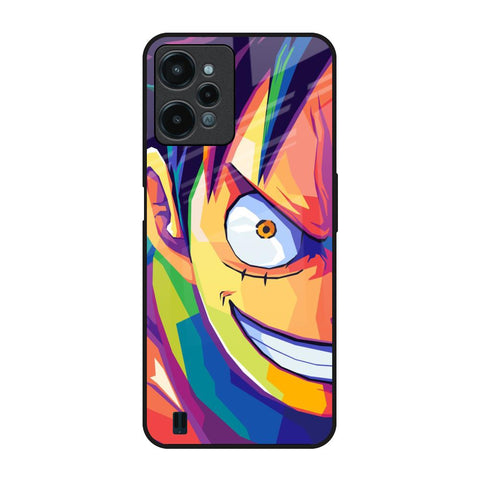 Monkey Wpap Pop Art Realme C31 Glass Back Cover Online
