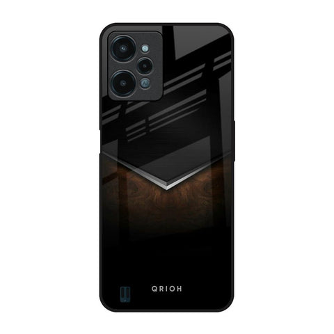 Dark Walnut Realme C31 Glass Back Cover Online