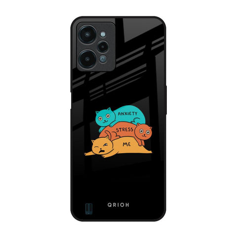 Anxiety Stress Realme C31 Glass Back Cover Online